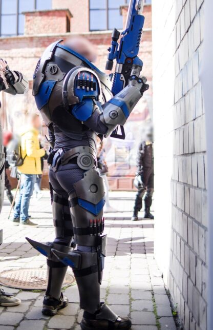 Mass Effect Garrus Vakarian armor template (EVA FOAM)
