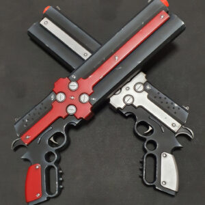 Cerberus handgun with moving trigger from Gungrave (Brandon Heat)