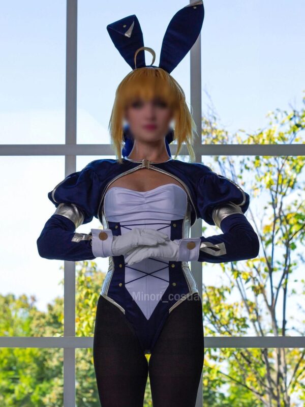 Custom Artoria Pendragon Bunny Suit (Fate) - Image 3