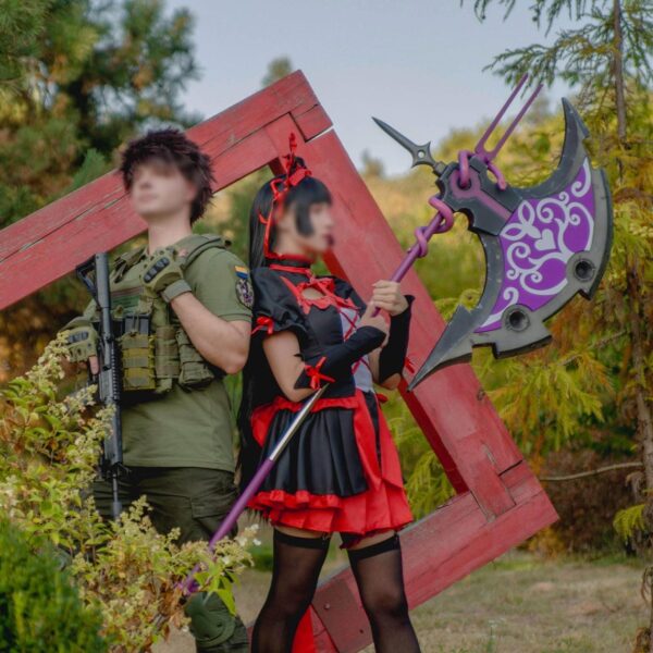 Rory Mercury Battle Axe replica (190 cm length) - Image 3
