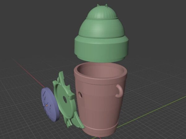 3d model Diona Cup (shaker) from Genshin Impact - Image 2