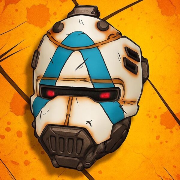 Psycho Bandit Mask – Borderlands 4 Cosplay Prop with LEDs, Gaming Mask for Halloween