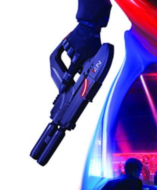 Mass Effect 5 teaser trailer Pistol with LEDs and moving trigger - Image 8