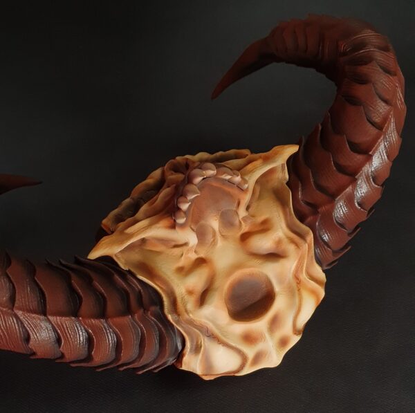 Diablo Skull – 3D Printed Cosplay Prop - Image 4