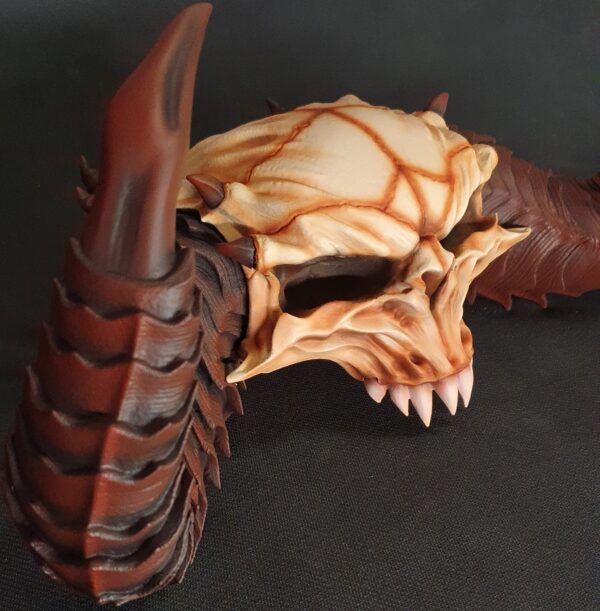Diablo Skull – 3D Printed Cosplay Prop - Image 5