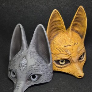 Get the stunning 1:1 Silent Hill F Mask replica. Hand-painted Hinako & Kotoyuki models in ABS+ for professional cosplay and display.