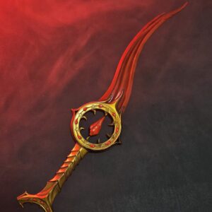 Get the stunning 70cm Bloodthirst Orin's Dagger replica from Baldur's Gate 3. 1:1 scale, hand-painted ABS+ prop for professional cosplay.