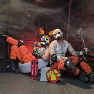 Borderlands Psycho Cosplay Set – Hand-Painted Couple Costume