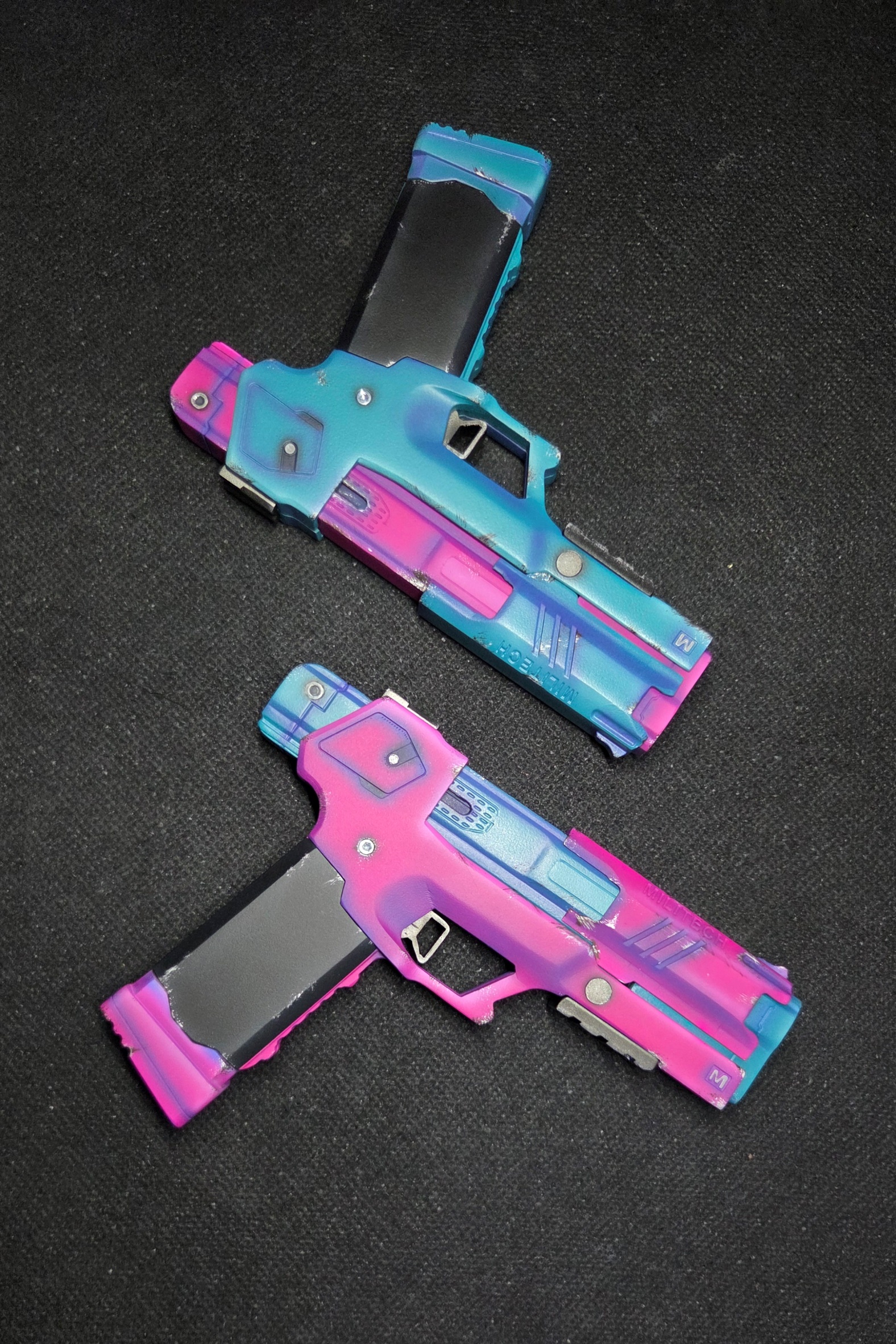 Rebecca's Pistols Dual OMAHA 076E - Best Cyberpunk Edgerunners Prop - Image 8