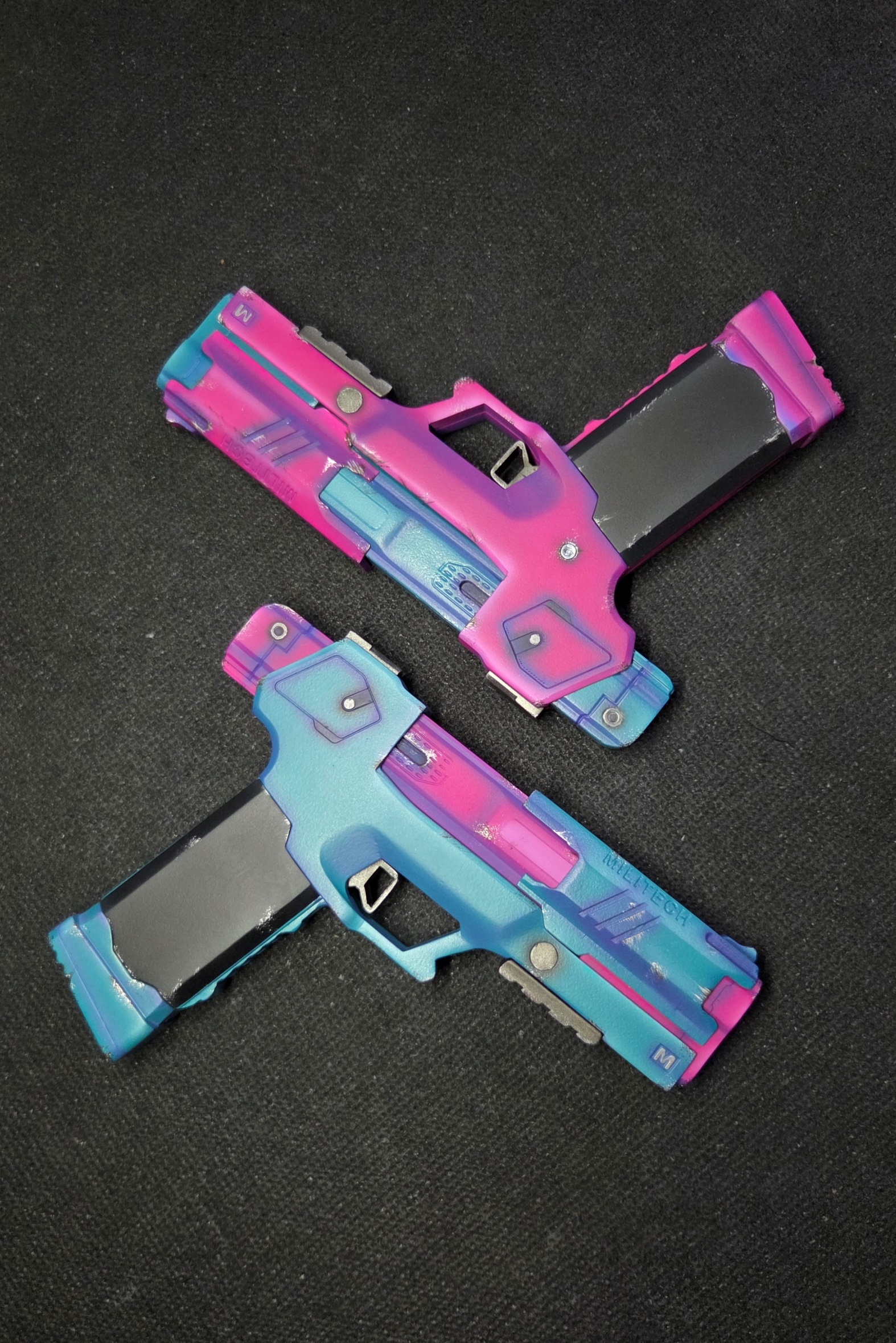 Rebecca's Pistols Dual OMAHA 076E - Best Cyberpunk Edgerunners Prop - Image 7