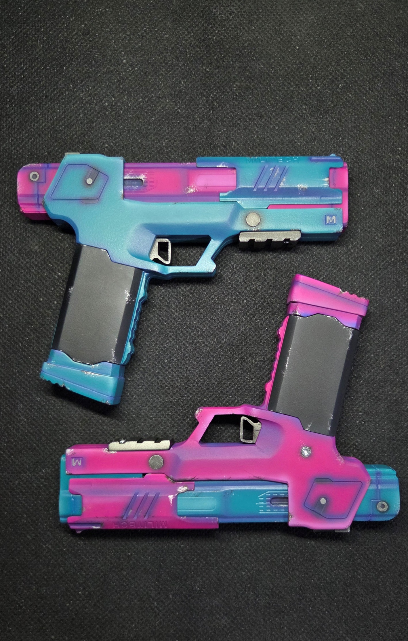 Rebecca's Pistols Dual OMAHA 076E - Best Cyberpunk Edgerunners Prop - Image 5
