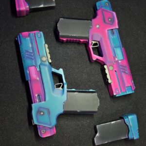 Rebecca's Pistols Dual OMAHA 076E - Best Cyberpunk Edgerunners Prop