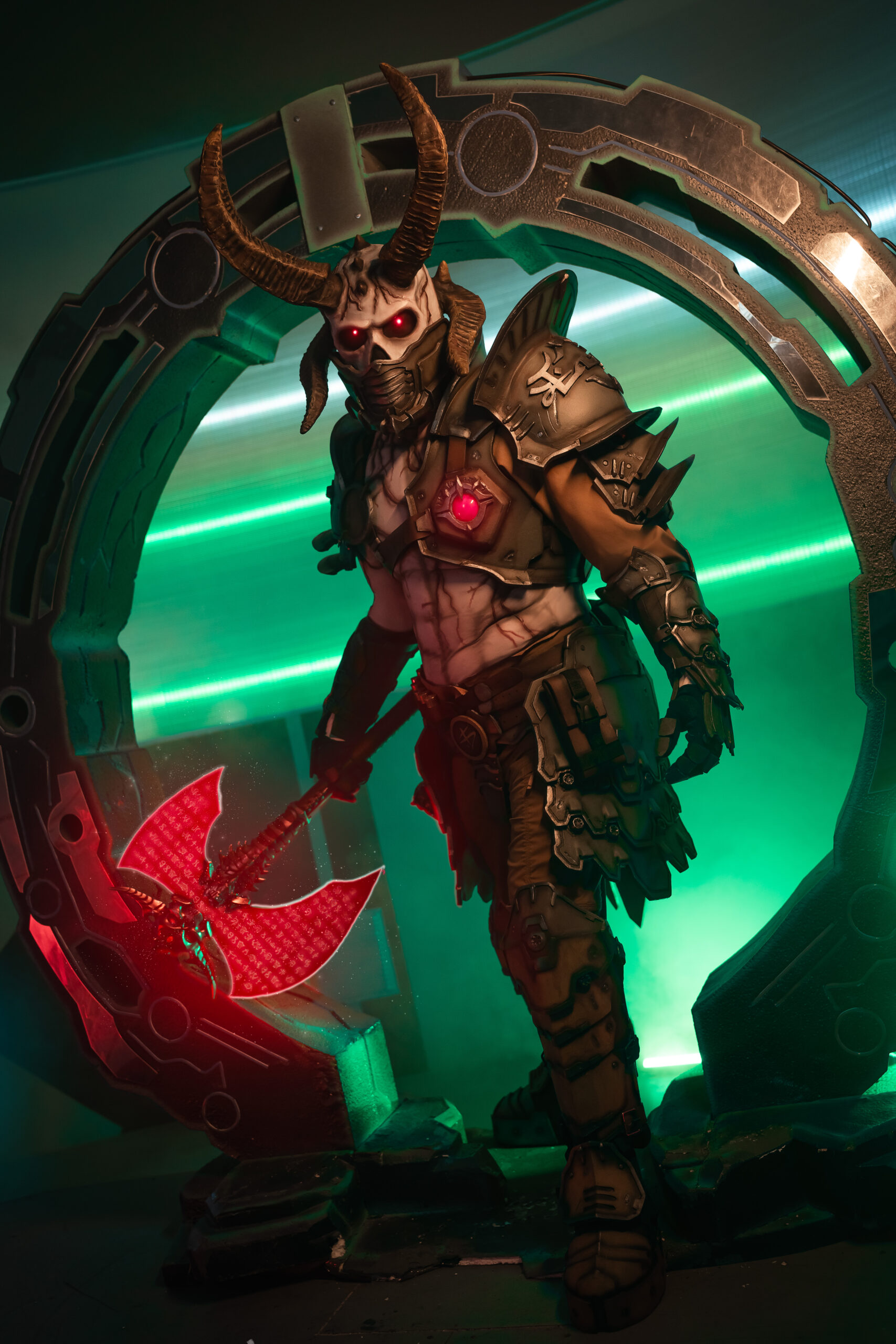 Doom Eternal Marauder Cosplay Costume | 1:1 Detailed Armor & Weapon - Image 5