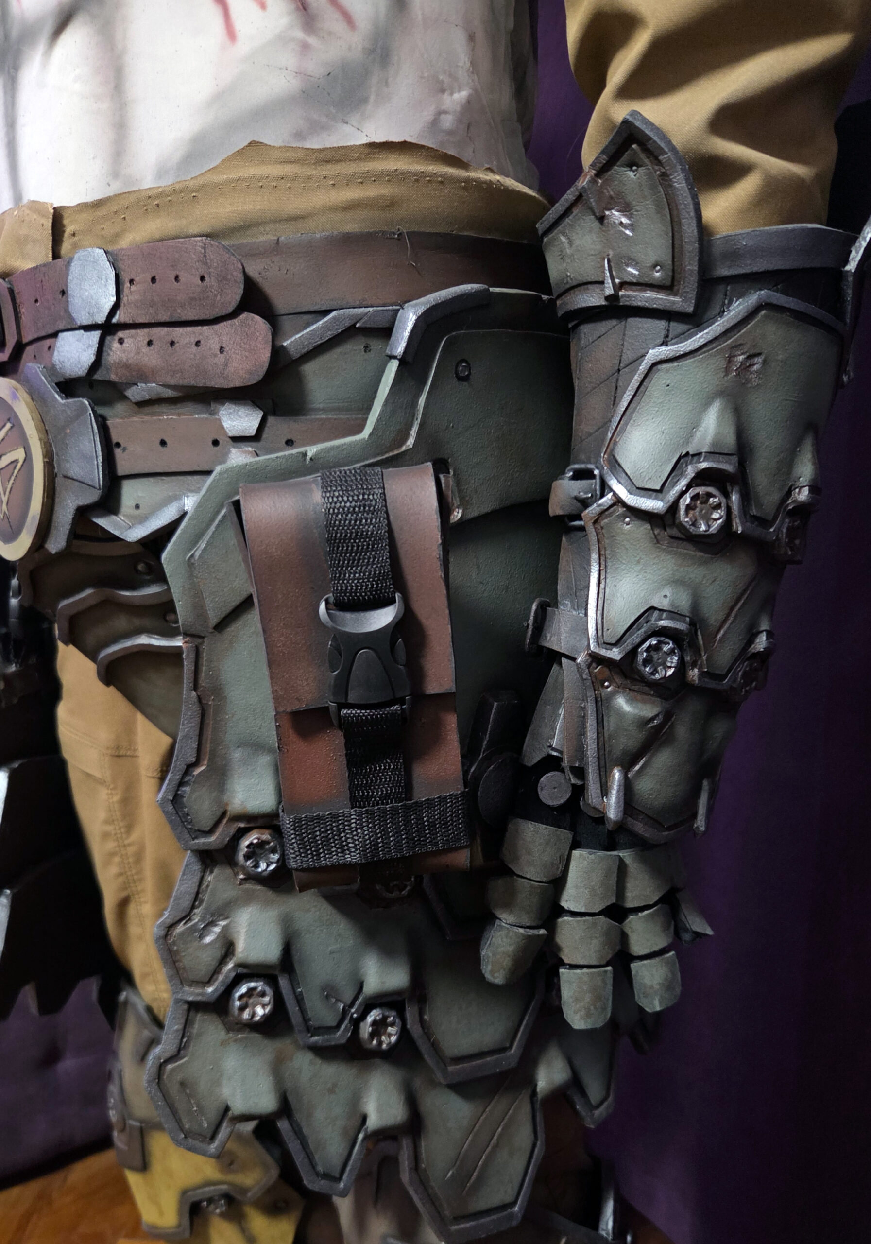 Doom Eternal Marauder Cosplay Costume | 1:1 Detailed Armor & Weapon - Image 25