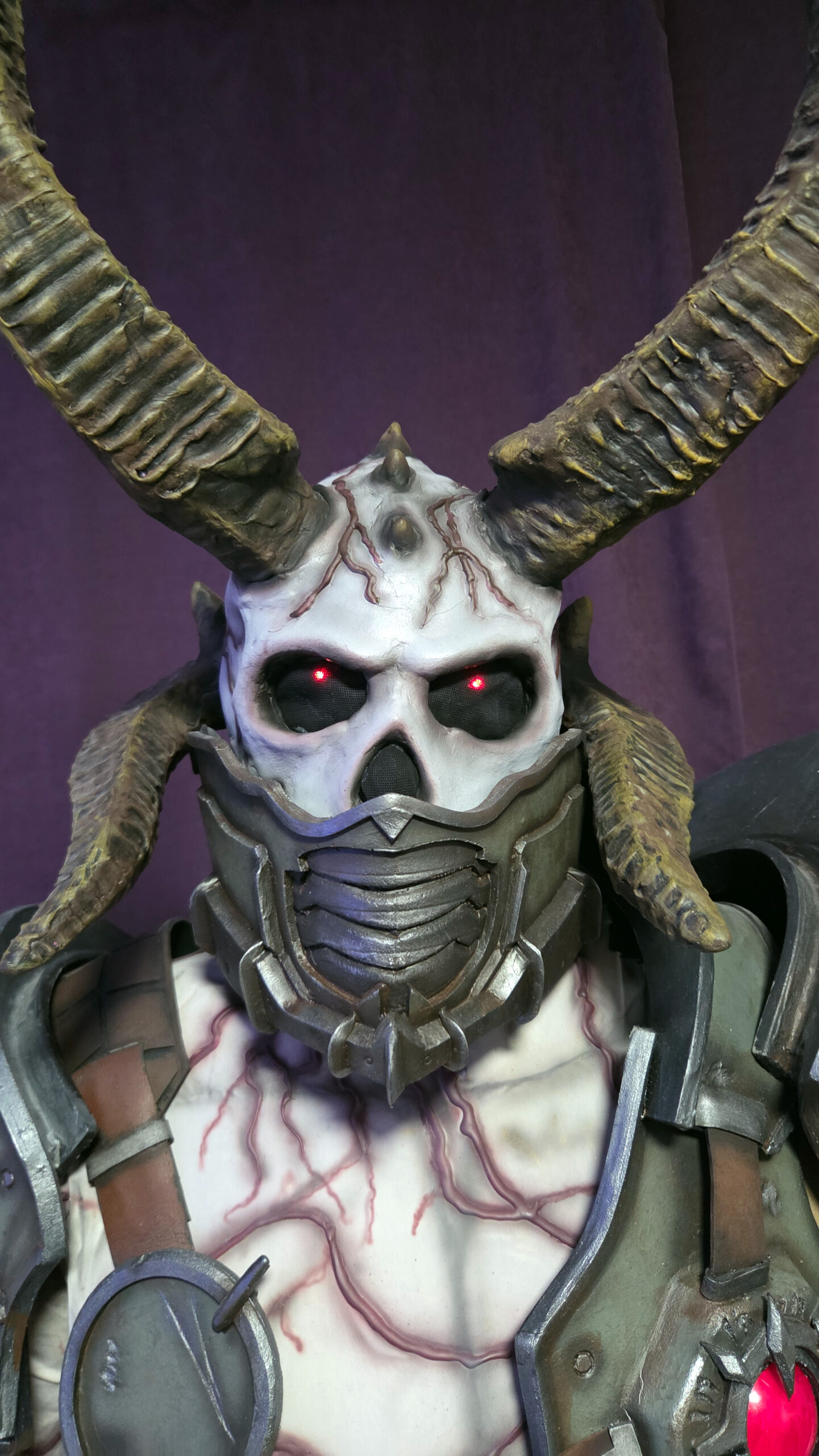 Doom Eternal Marauder Cosplay Costume | 1:1 Detailed Armor & Weapon - Image 23