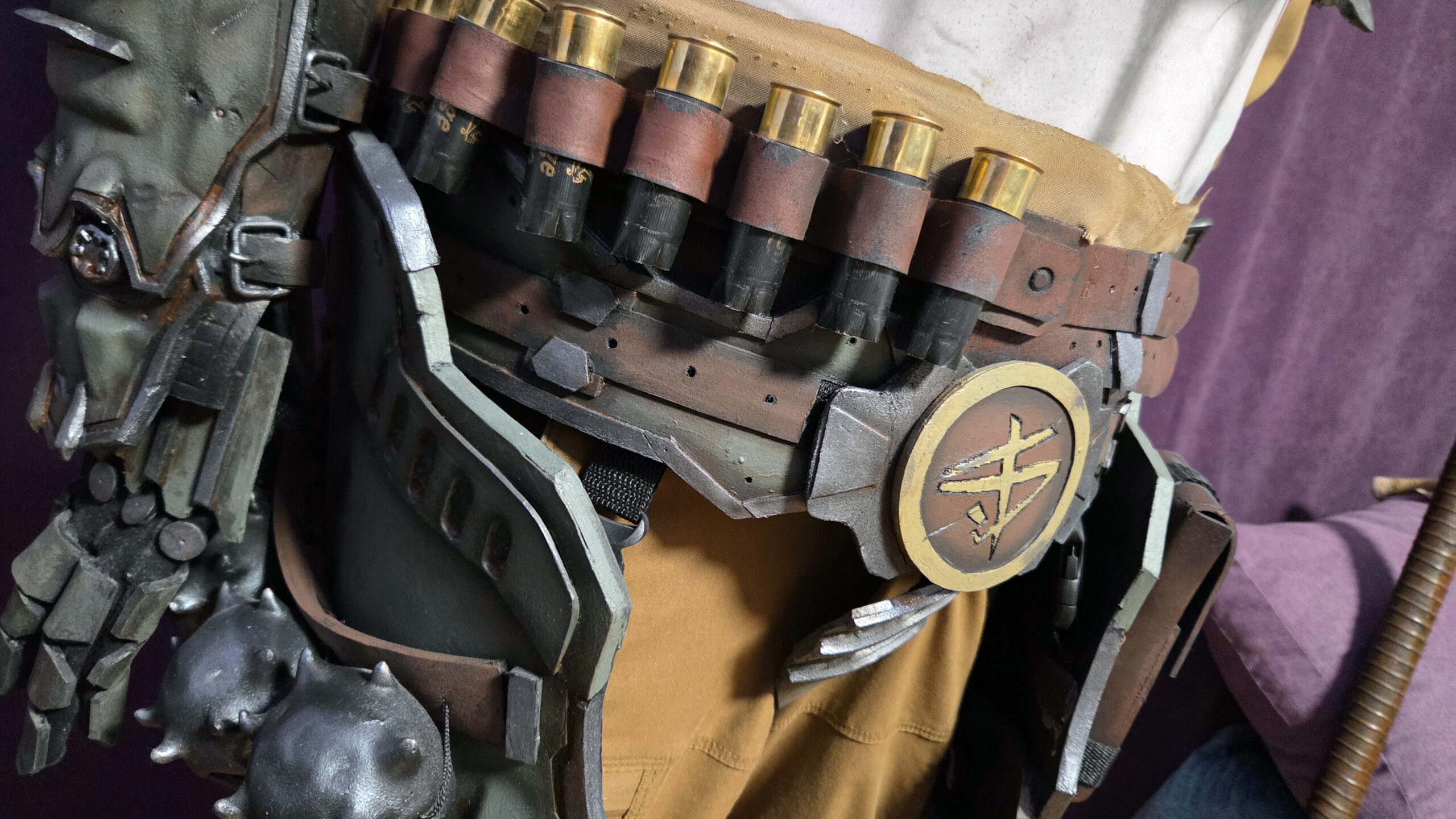 Doom Eternal Marauder Cosplay Costume | 1:1 Detailed Armor & Weapon - Image 21
