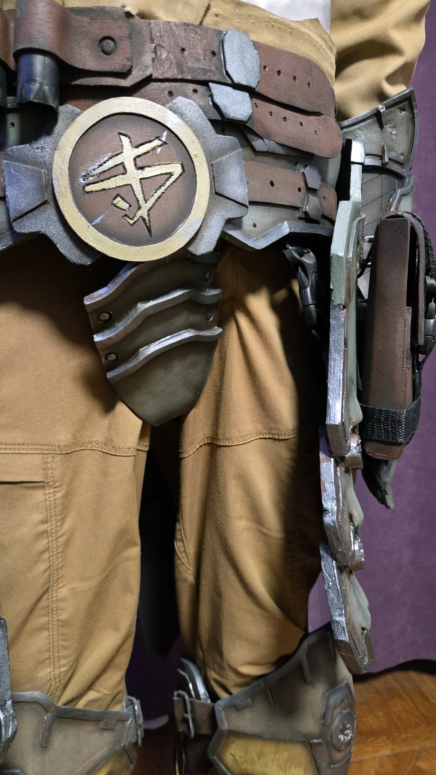 Doom Eternal Marauder Cosplay Costume | 1:1 Detailed Armor & Weapon - Image 20