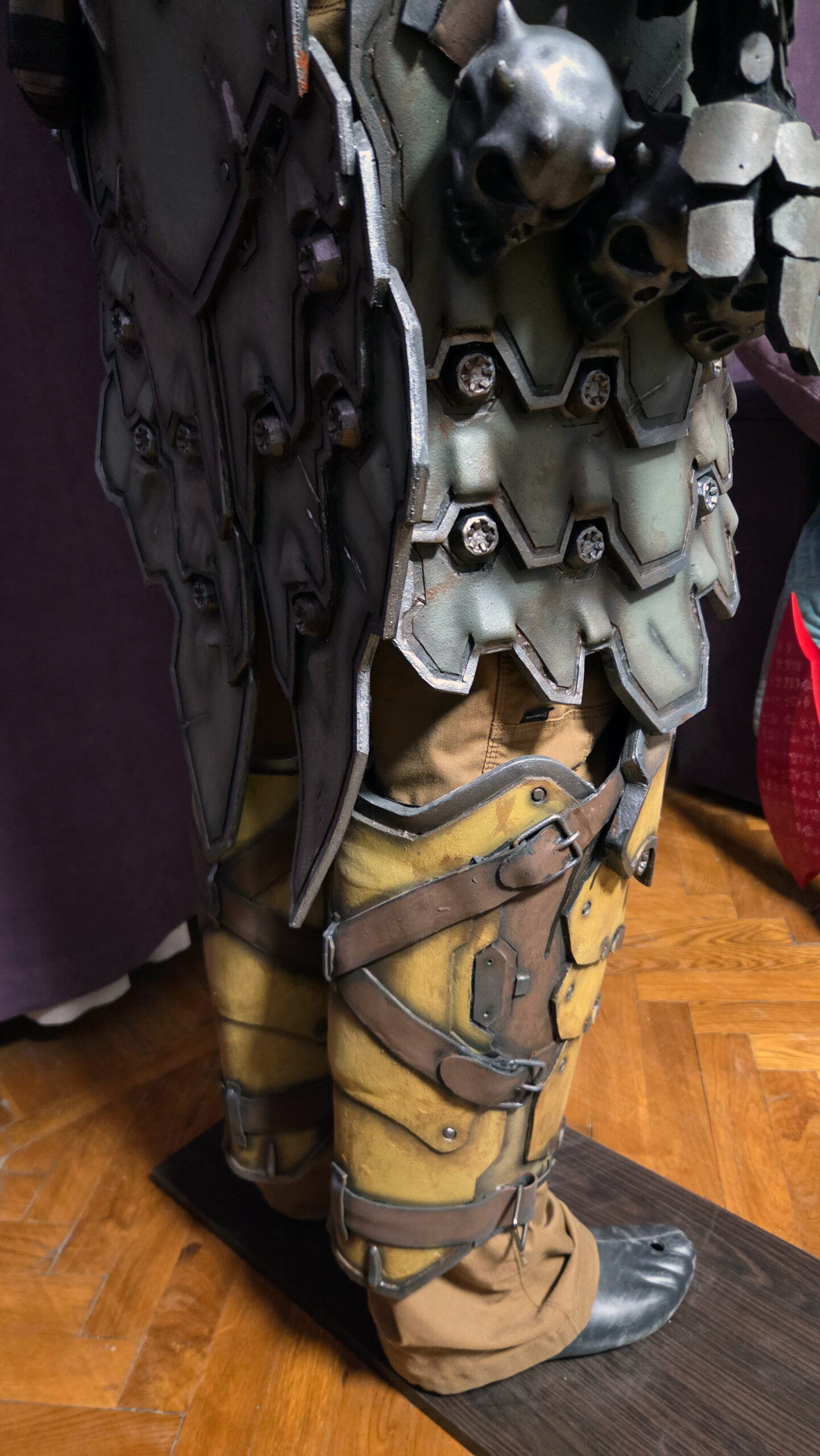 Doom Eternal Marauder Cosplay Costume | 1:1 Detailed Armor & Weapon - Image 19