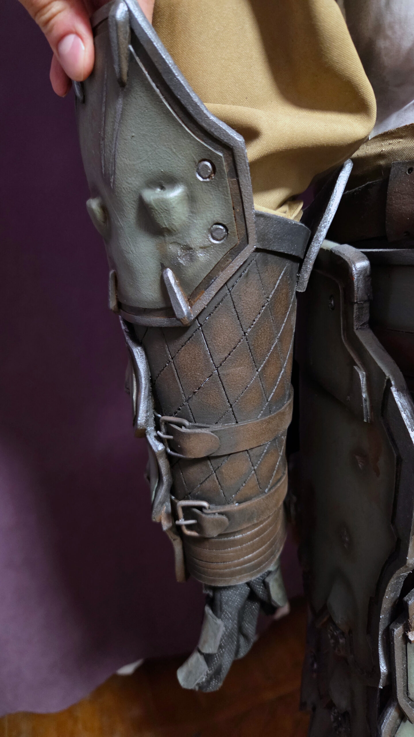 Doom Eternal Marauder Cosplay Costume | 1:1 Detailed Armor & Weapon - Image 15