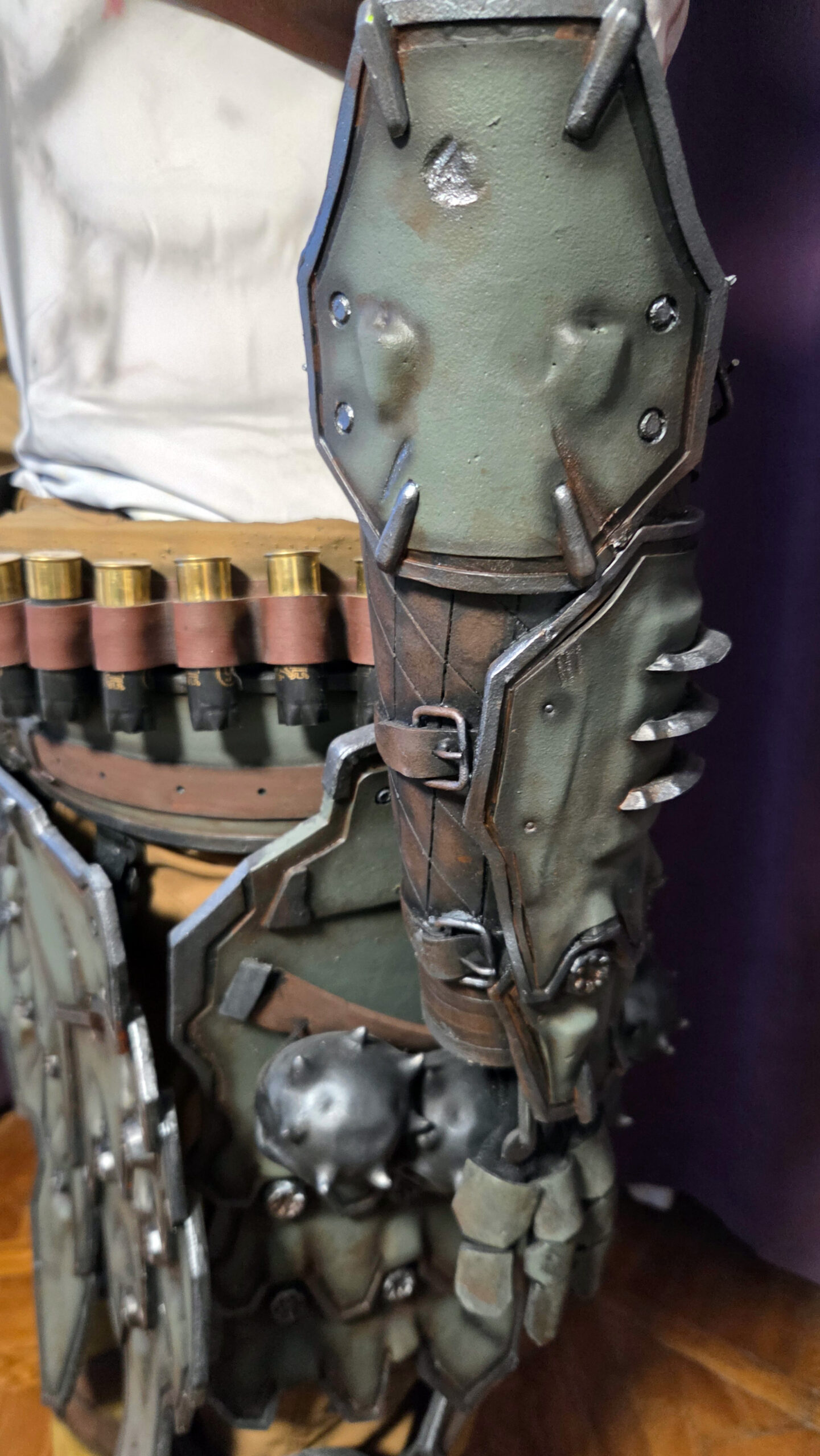 Doom Eternal Marauder Cosplay Costume | 1:1 Detailed Armor & Weapon - Image 12
