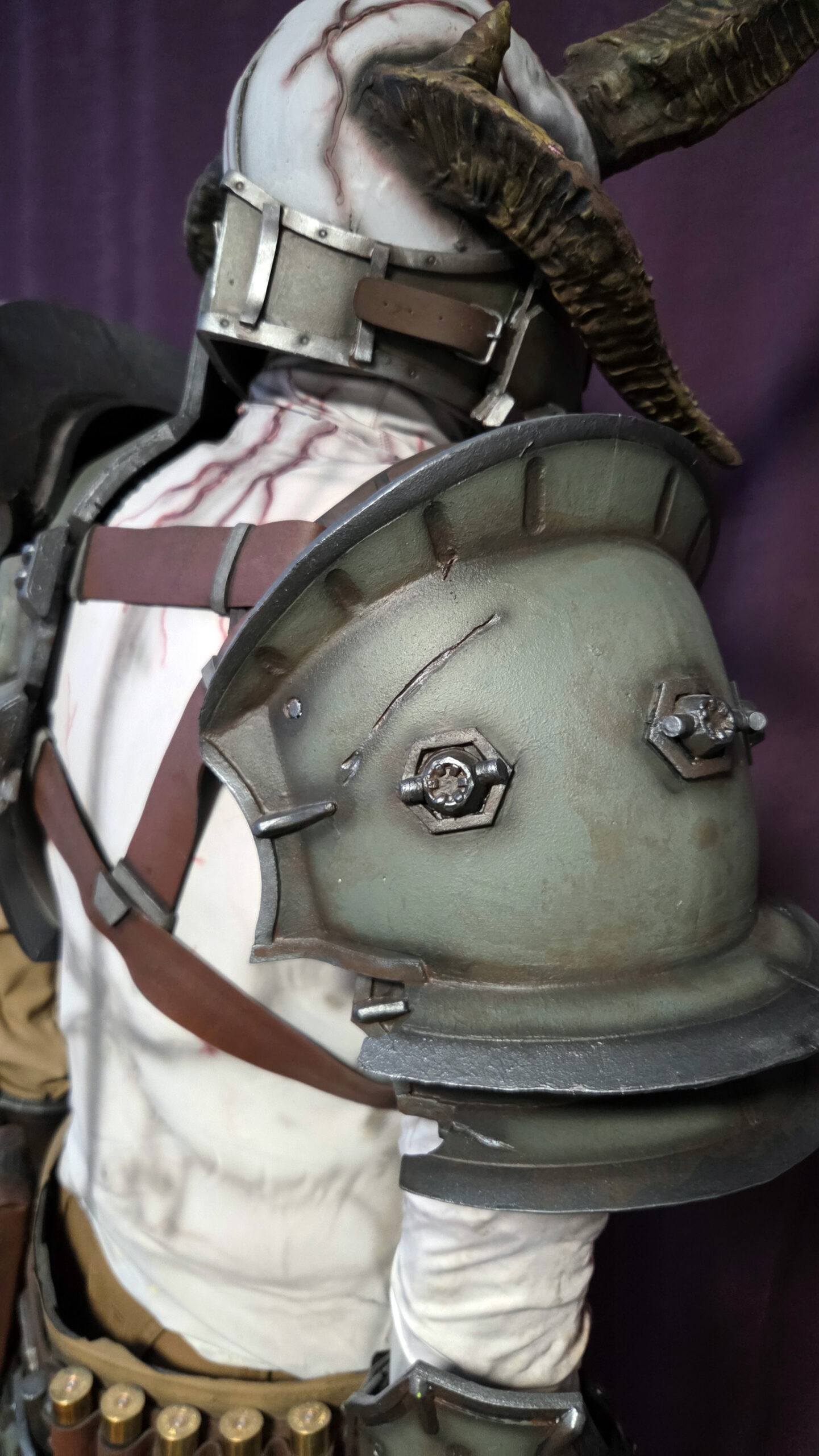 Doom Eternal Marauder Cosplay Costume | 1:1 Detailed Armor & Weapon - Image 11
