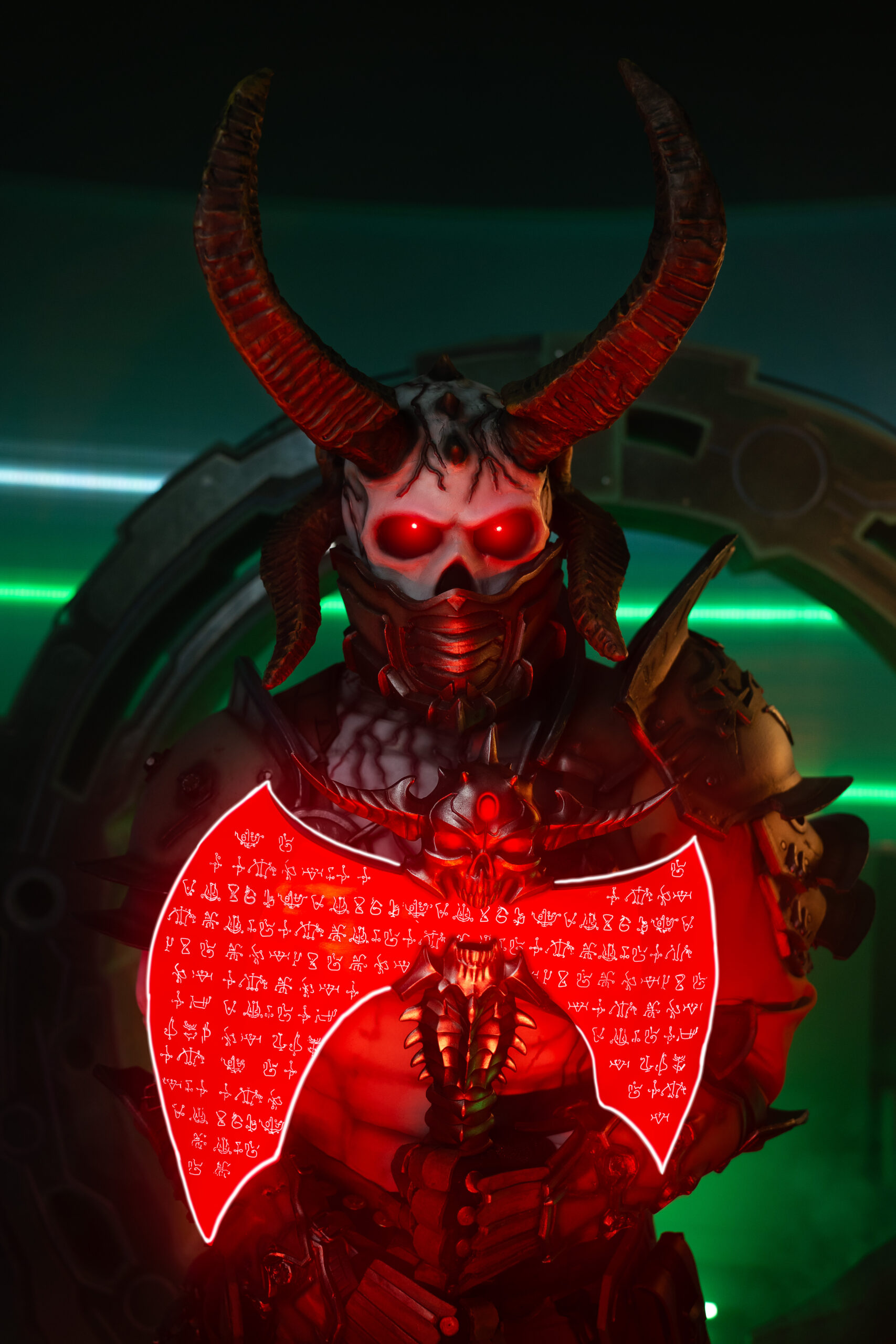 Doom Eternal Marauder Cosplay Costume | 1:1 Detailed Armor & Weapon - Image 2